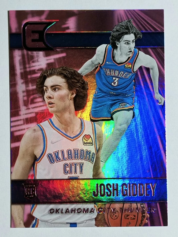 2021-22 Panini Chronicles Pink #331 Josh Giddey/Essentials