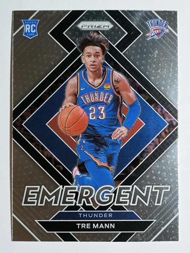 2021-22 Panini Prizm Emergent #21 Tre Mann