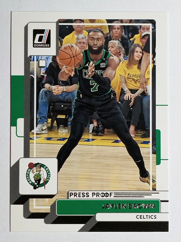 2022-23 Donruss Press Proof Silver #2 Jaylen Brown