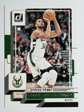2022-23 Donruss Press Proof Silver #53 Giannis Antetokounmpo