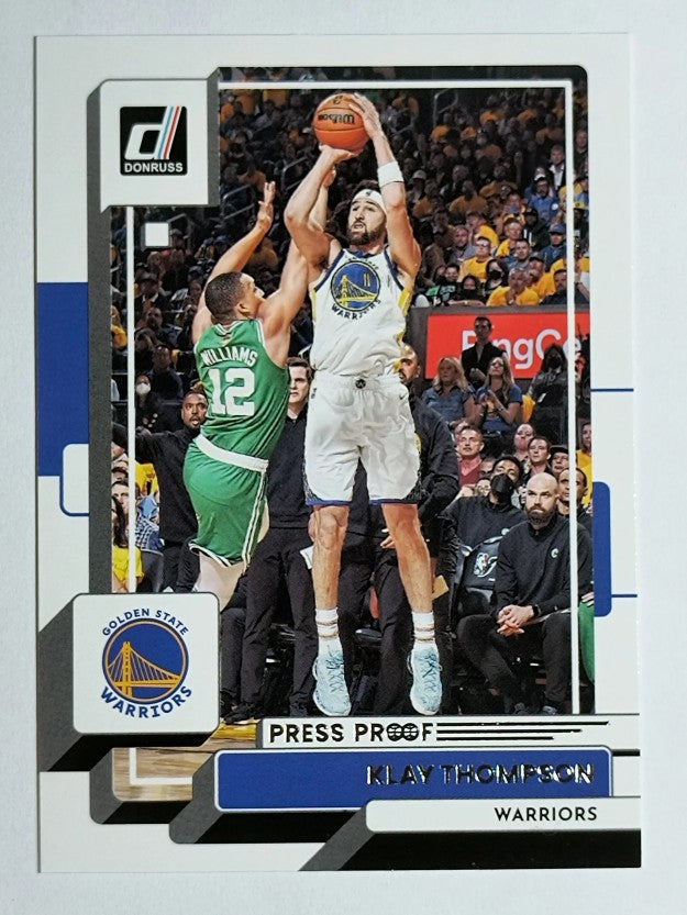 2022-23 Donruss Press Proof Silver #117 Klay Thompson