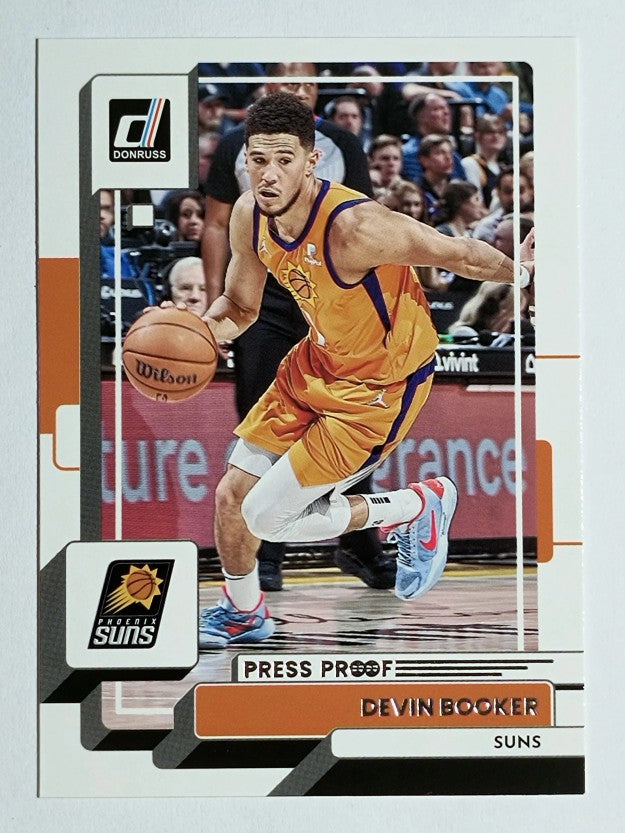 2022-23 Donruss Press Proof Silver #132 Devin Booker