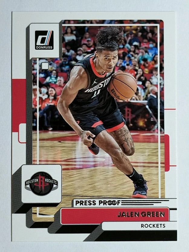 2022-23 Donruss Press Proof Silver #150 Jalen Green