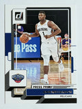 2022-23 Donruss Press Proof Silver #164 Zion Williamson