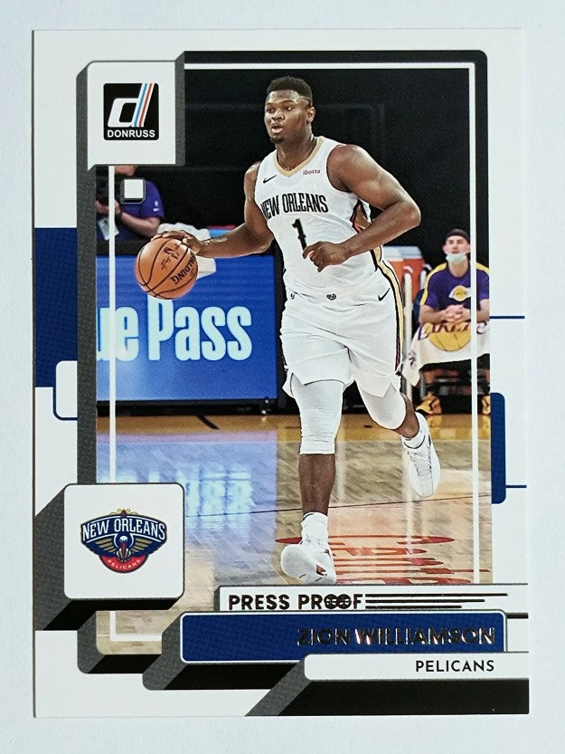2022-23 Donruss Press Proof Silver #164 Zion Williamson