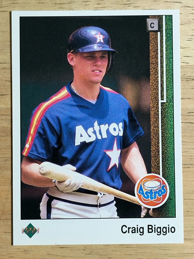 1989 Upper Deck #273 Craig Biggio RC (EX)