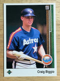 1989 Upper Deck #273 Craig Biggio RC (EX)