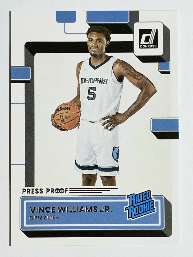 2022-23 Donruss Press Proof Silver #246 Vince Williams Jr. RR