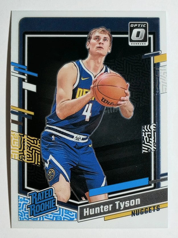 2023-24 Donruss Optic #201 Hunter Tyson RR RC