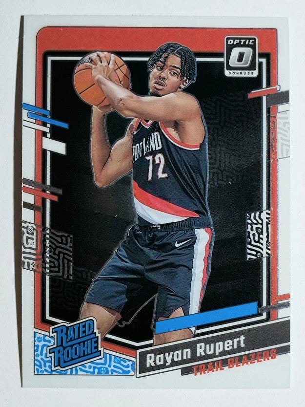 2023-24 Donruss Optic #248 Rayan Rupert RR RC