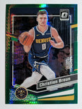 2023-24 Donruss Optic Hyper Green #60 Christian Braun