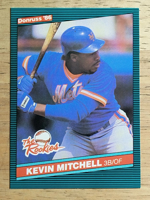 1986 Donruss Rookies #17 Kevin Mitchell XRC