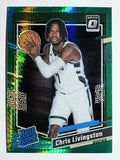 2023-24 Donruss Optic Hyper Green #222 Chris Livingston RR