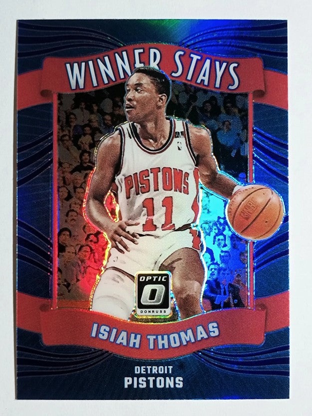 2023-24 Donruss Optic Winner Stays Holo #14 Isiah Thomas