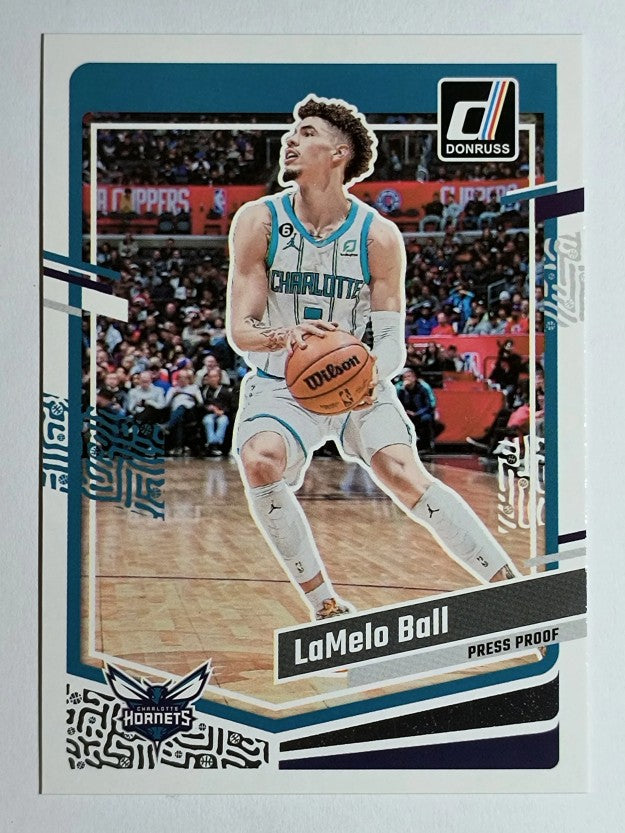 2023-24 Donruss Press Proof Silver #87 LaMelo Ball