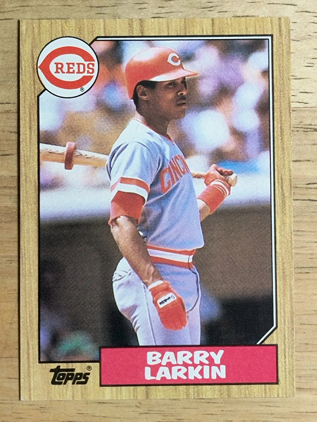 1987 Topps #648 Barry Larkin RC