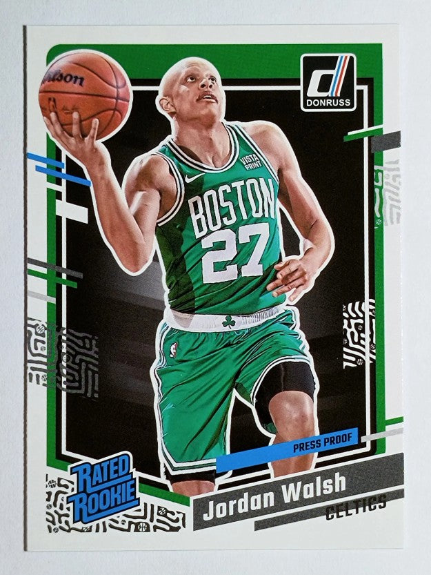 2023-24 Donruss Press Proof Silver #229 Jordan Walsh
