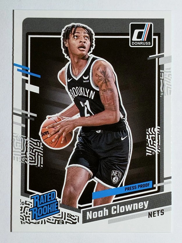 2023-24 Donruss Press Proof Silver #234 Noah Clowney