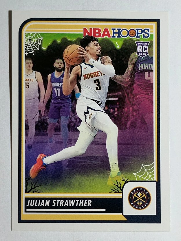 2023-24 Hoops Haunted Hoops #213 Julian Strawther RC