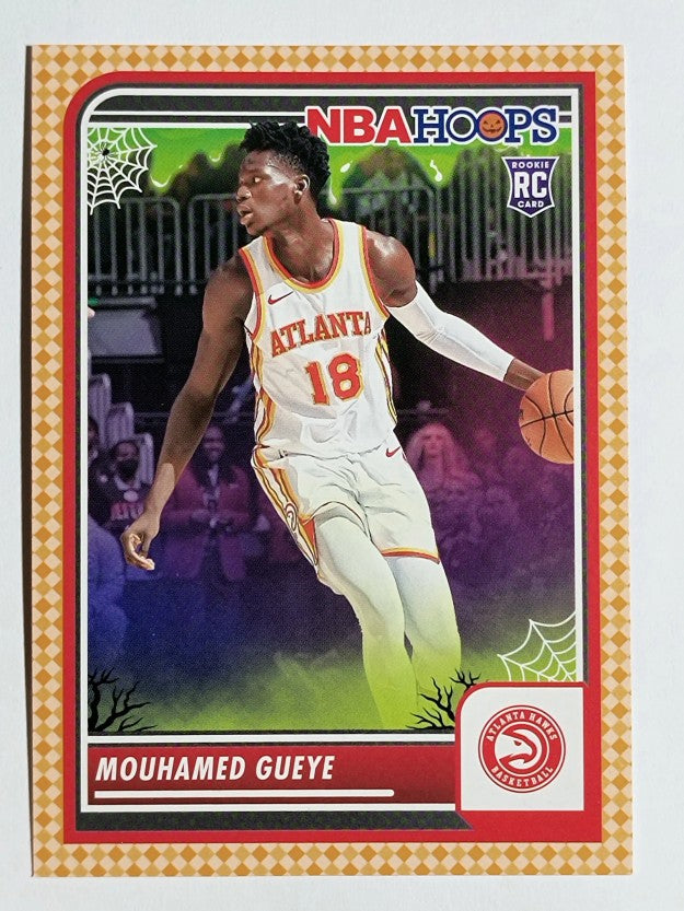 2023-24 Hoops Haunted Hoops Orange #27 Mouhamed Gueye