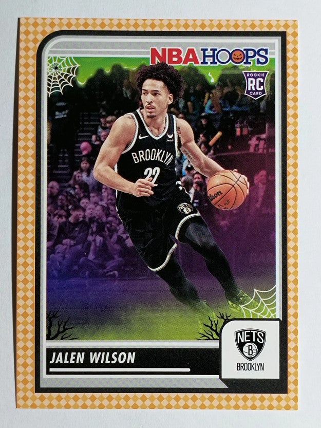 2023-24 Hoops Haunted Hoops Orange #215 Jalen Wilson