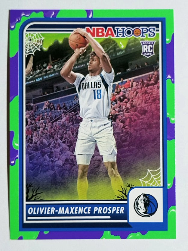 2023-24 Hoops Haunted Hoops Slime #103 Olivier-Maxence Prosper
