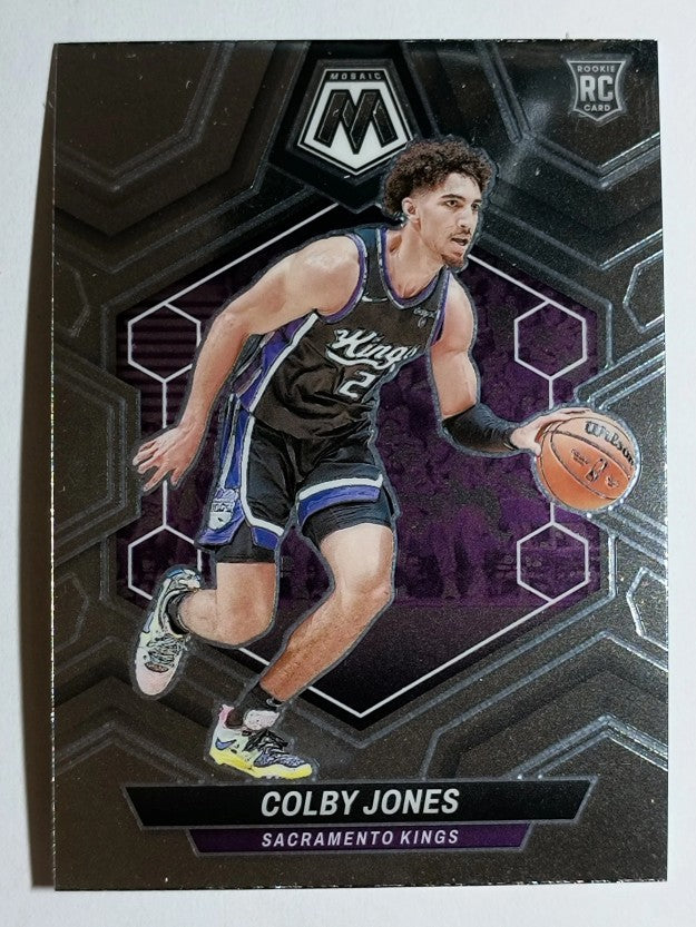 2023-24 Panini Mosaic #211 Colby Jones RC
