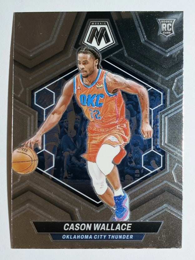 2023-24 Panini Mosaic #218 Cason Wallace RC