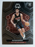 2023-24 Panini Mosaic #232 Rayan Rupert RC