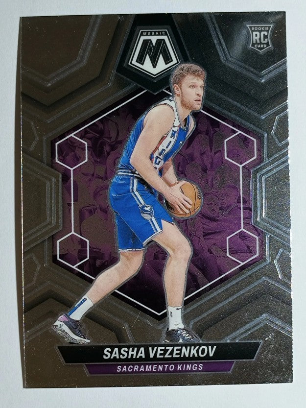 2023-24 Panini Mosaic #236 Sasha Vezenkov RC