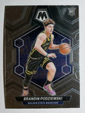 2023-24 Panini Mosaic #245 Brandin Podziemski RC