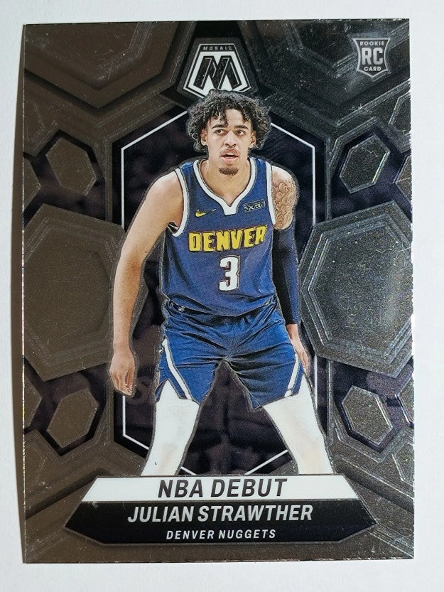 2023-24 Panini Mosaic #256 Julian Strawther/NBA Debut