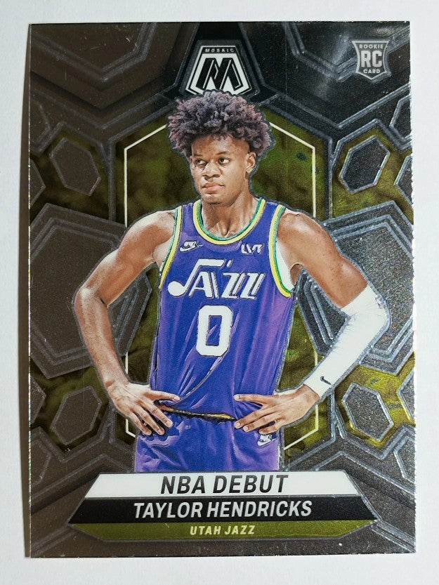 2023-24 Panini Mosaic #261 Taylor Hendricks/NBA Debut