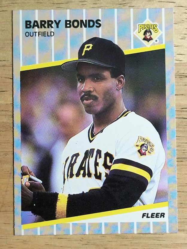 1989 Fleer #202 Barry Bonds