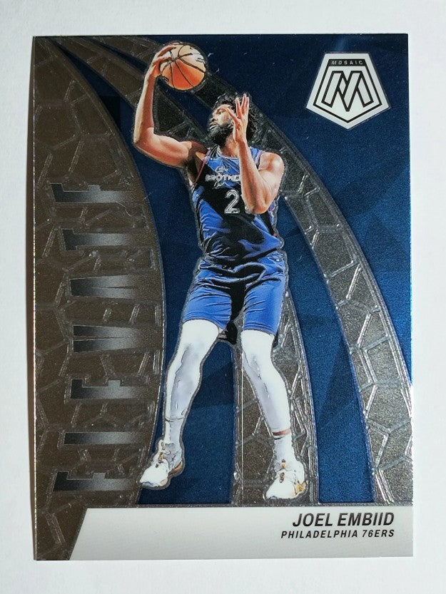 2023-24 Panini Mosaic Elevate #4 Joel Embiid