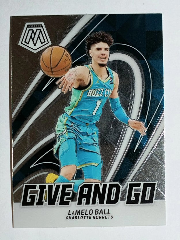 2023-24 Panini Mosaic Give and Go #13 LaMelo Ball
