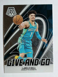 2023-24 Panini Mosaic Give and Go #13 LaMelo Ball