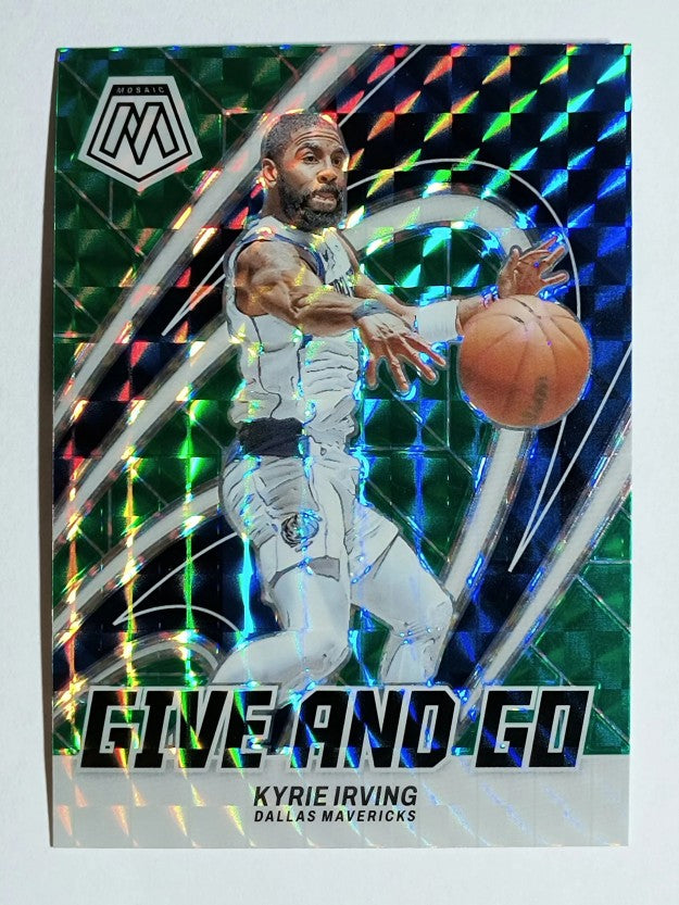 2023-24 Panini Mosaic Give and Go Mosaic #8 Kyrie Irving