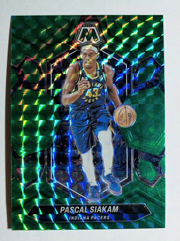 2023-24 Panini Mosaic Mosaic Green #6 Pascal Siakam