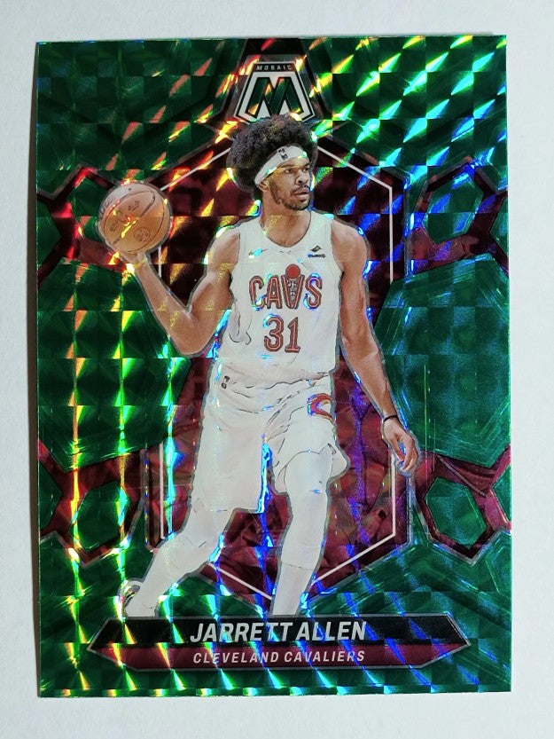 2023-24 Panini Mosaic Mosaic Green #21 Jarrett Allen