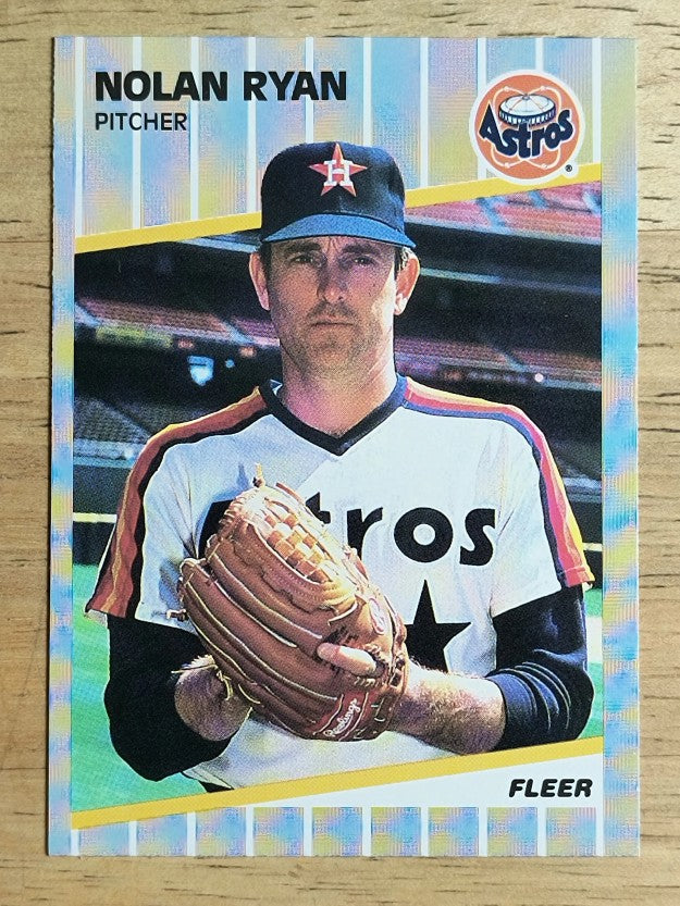 1989 Fleer #368 Nolan Ryan