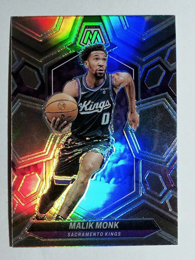 2023-24 Panini Mosaic Silver #39 Malik Monk