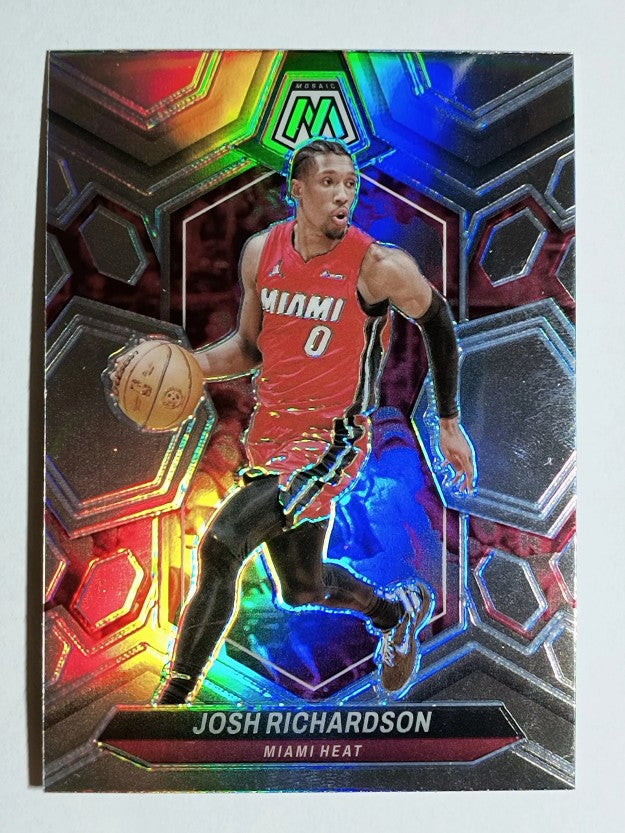 2023-24 Panini Mosaic Silver #189 Josh Richardson
