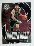 2023-24 Panini Mosaic Thunder Road #15 Jayson Tatum