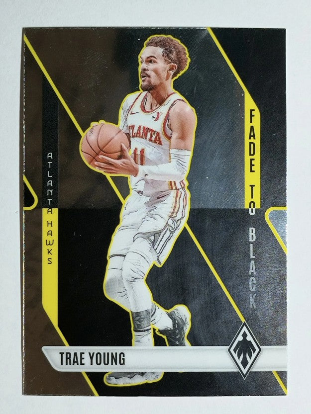 2023-24 Panini Phoenix Fade To Black #16 Trae Young