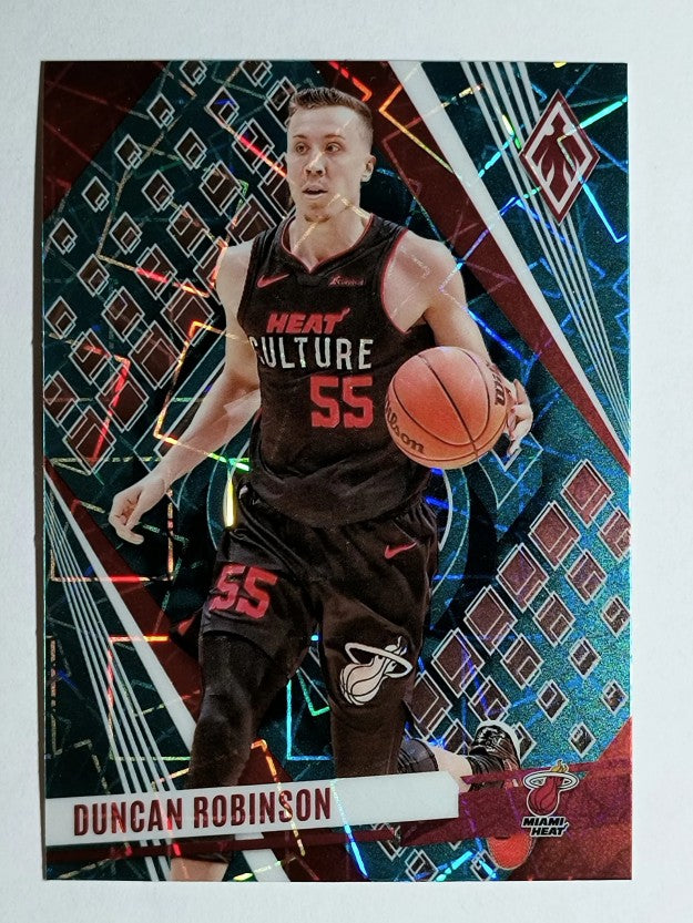 2023-24 Panini Phoenix Teal Lazer #85 Duncan Robinson
