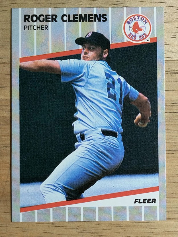 1989 Fleer #85 Roger Clemens
