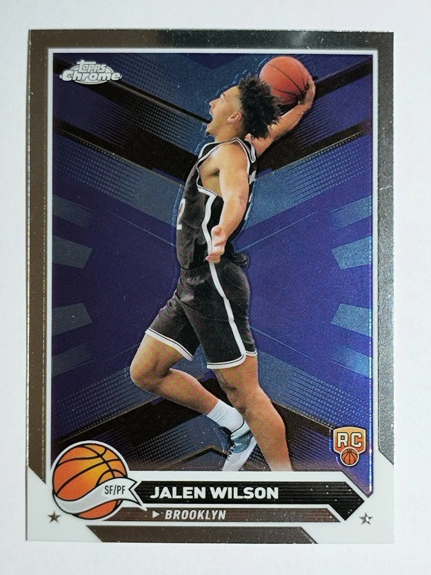2023-24 Topps Chrome #61 Jalen Wilson RC