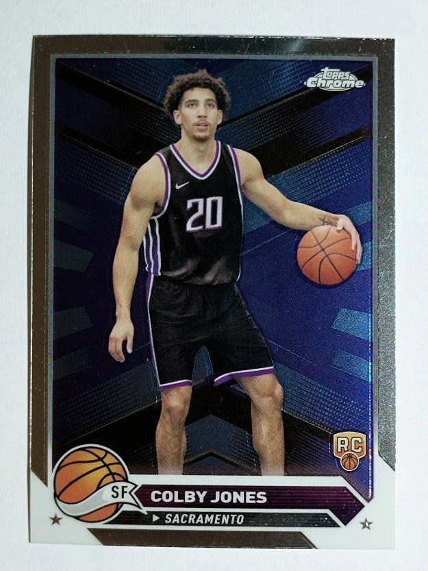 2023-24 Topps Chrome #91 Colby Jones RC