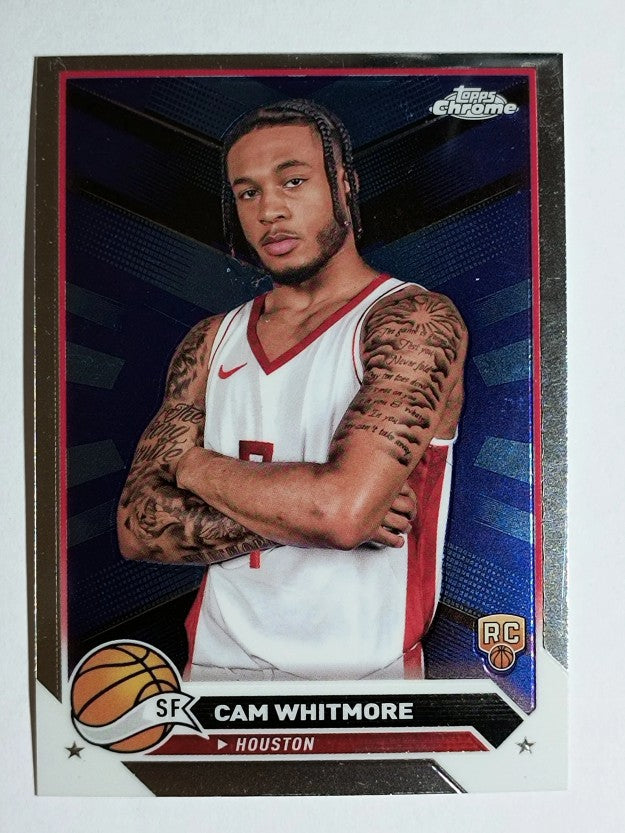 2023-24 Topps Chrome #133 Cam Whitmore RC
